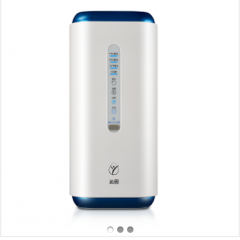 沁园（TRULIVA）400G无桶大流量纯水机 智联科技 蓝色 KRL3833